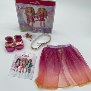 American Girl Doll Glam Sparkly Concert Outfit for 18-inch Dolls Partial